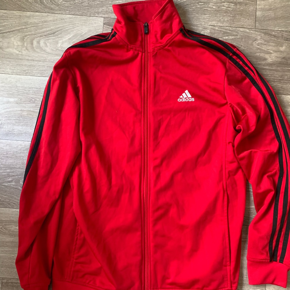 Adidas Jacket Red